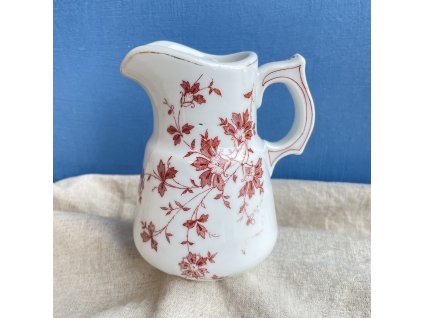 Porcelánová mlékovka květy