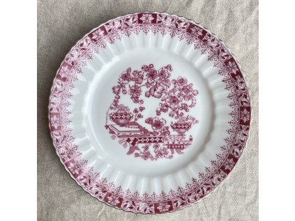 Dezertní talíř China Rot