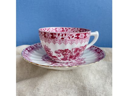 Hrnek s podšálkem China Rot