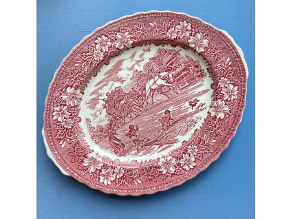 Oválný podnos Coaching Taverns