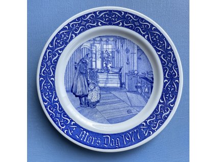 Sběratelský talíř Rörstrand Den matek