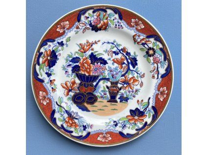 Starožitný dezertní talíř Spode