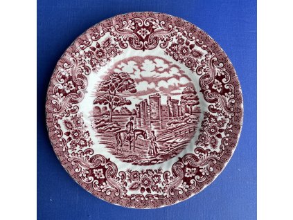 Odkládací talíř Hostess Tableware Olde Country Castles krakelace