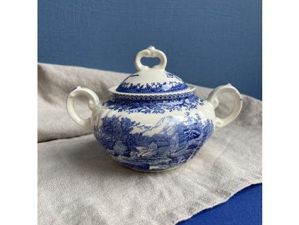 Cukřenka Villeroy&Boch Burgenland modrá oťuk