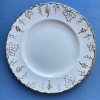 Mělký talíř Royal Crown Derby zlatý