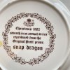 Vánoční talíř Coalport 1982