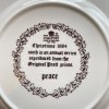 Vánoční talíř Coalport 1984