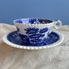 Hrnek s podšálkem Spode Blue Tower