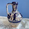 Keramický džbán modrý dekor