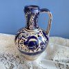 Keramický džbán modrý dekor