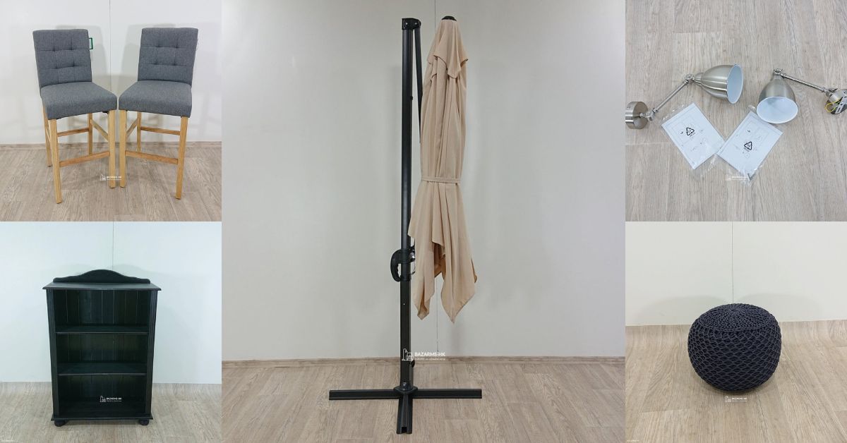 Nové kusy nábytku a doplňků u nás najdete každý všední den!