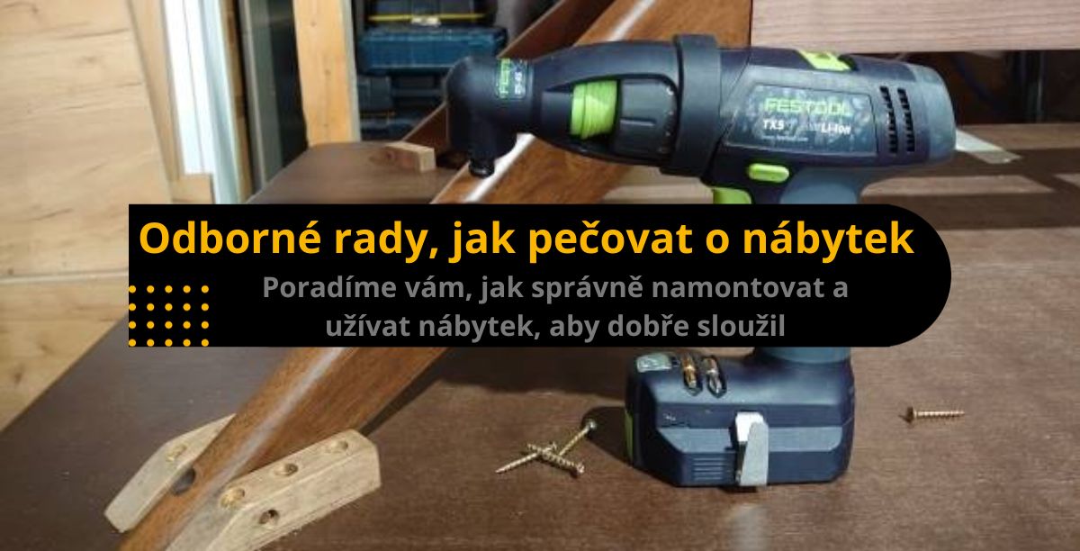 Odborné rady, jak pečovat o nábytek