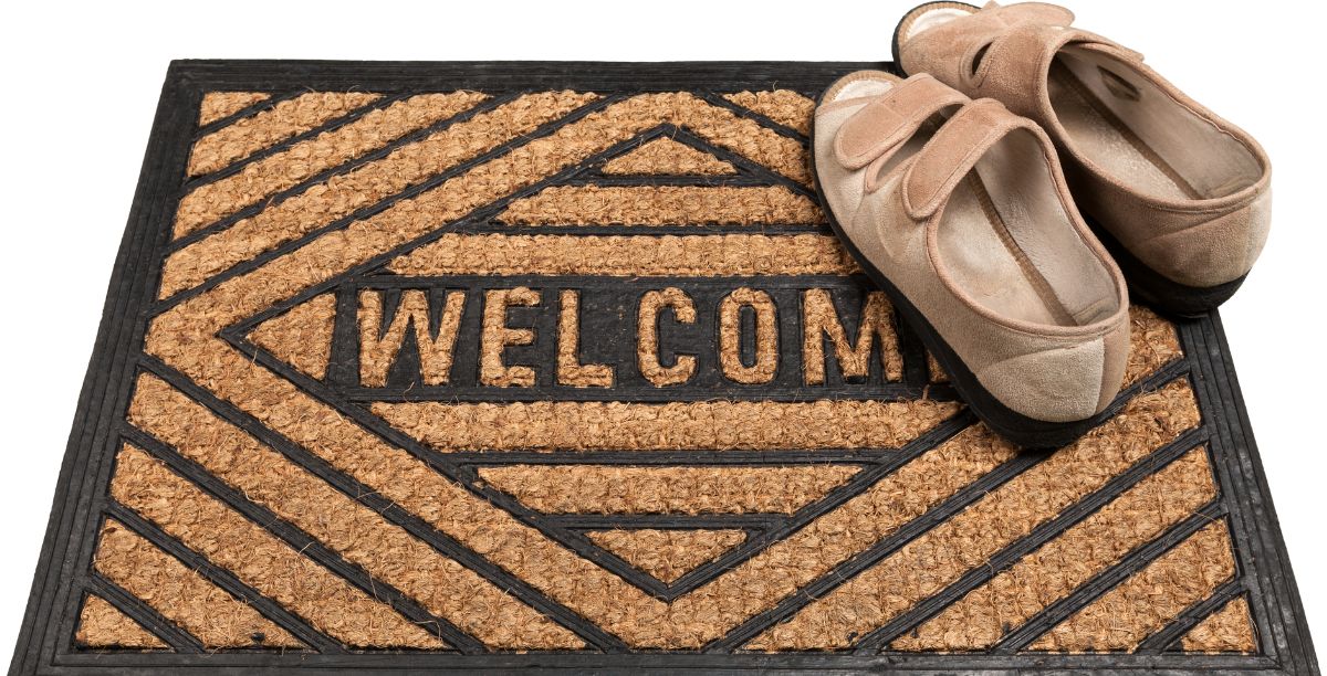 Venkovní rohožky před dveře i na boty nemusí být fádní