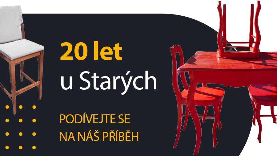 20 let našeho e-shopu u manželů Starých