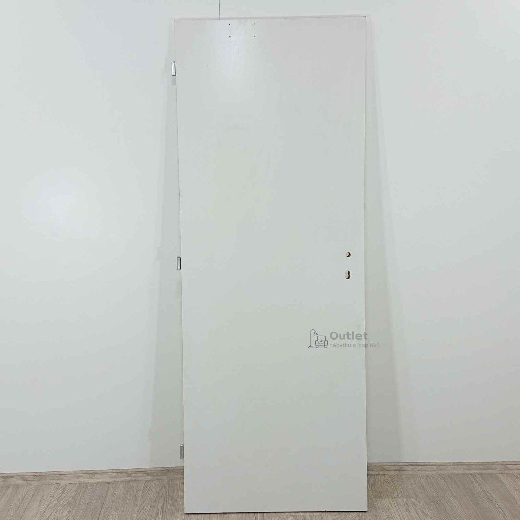 Protipožární interiérové dveře 70 levé bílé Sapeli