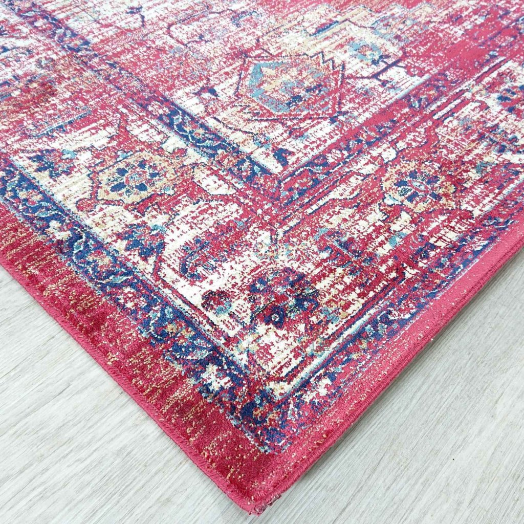 Červený koberec Vintage Retro 160x230 cm Universal