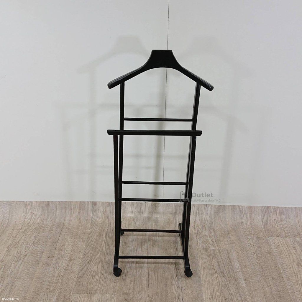 Appendiabiti Domopak Living In Legno - 47x36x104cm, Con Ruote, Vassoio E Appendini - Foto 9