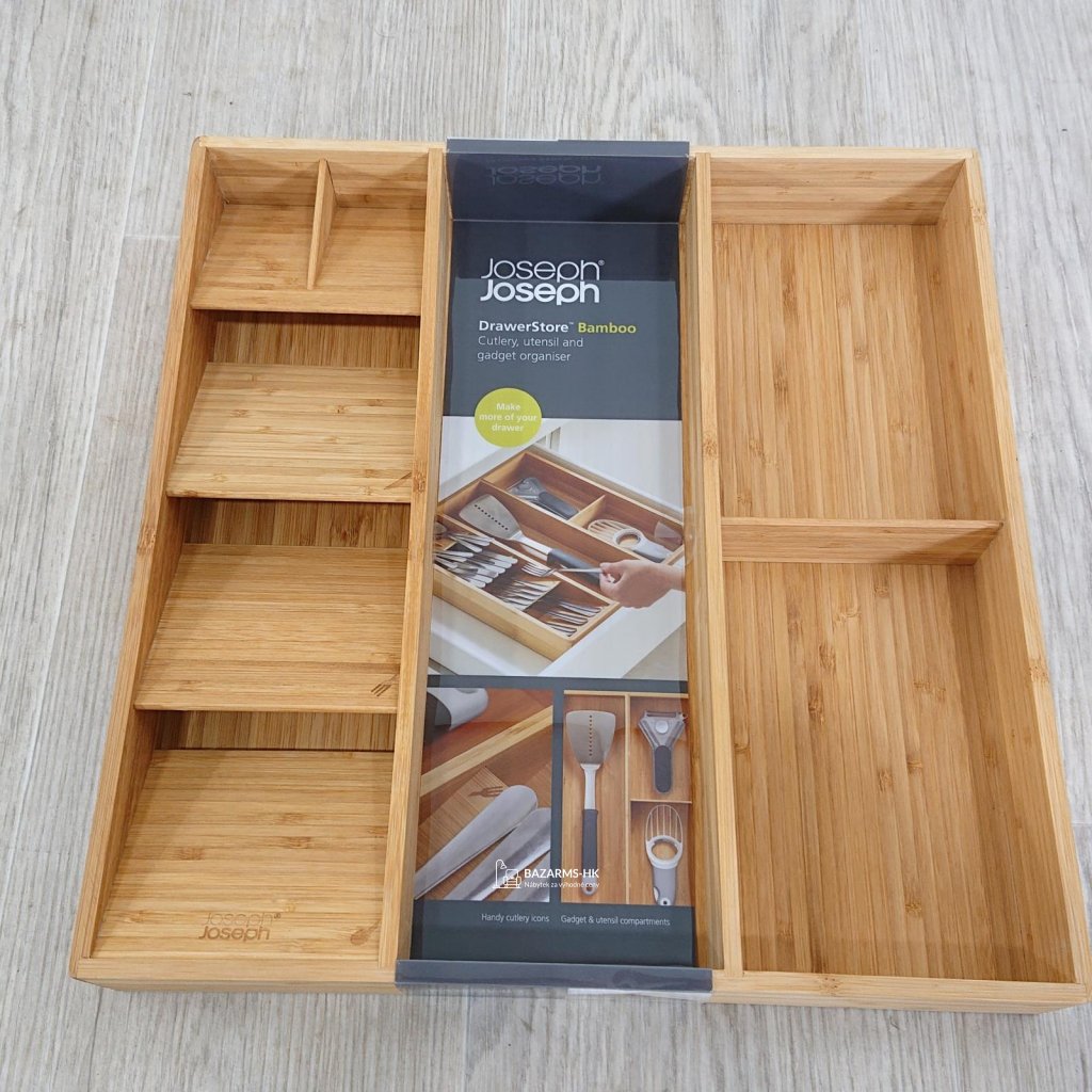 Bambusový organizér do zásuvky Joseph Joseph OUTLET NÁBYTKU