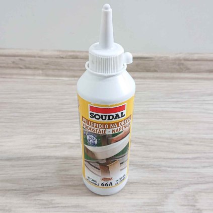 Lepidlo na dřevo Soudal 66A polyuretanové 250 g