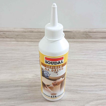 Lepidlo na dřevo disperzní D3 Soudal 67A vodostálé 250 g