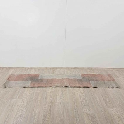 Šedo-růžový koberec Flair Rugs Plaza, 60 x 230 cm