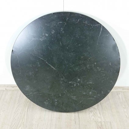 Deska pro černý kulatý konferenční stolek o 77 cm Amble - Actona