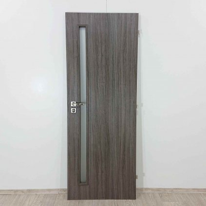Interiérové dveře 70 pravé 3D povrch WC zámek