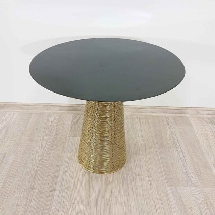 Odkládací stolek Charme Black o50cm Kare