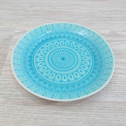 Talíř Sicilia - modrý, o21cm Kare