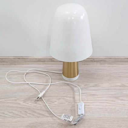 Stolní lampa Kadea - bílá, 38cm Kare