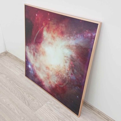 Obraz s rámem Alu Big Bang 80×80 cm Kare