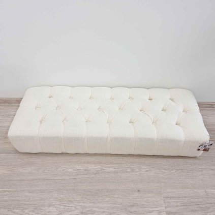 Krémový sedák k lavici Mauro Ferretti