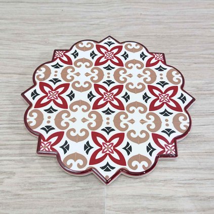 Keramická podložka pod hrnec Mandala Clayre & Eef