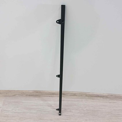 Černá kovová tyč 74 cm