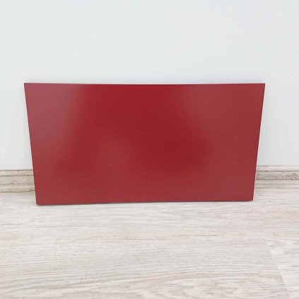 Červené čelo zásuvky 50 cm Teulat