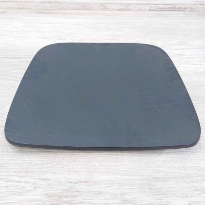 Černý dřevěný sedák k židli