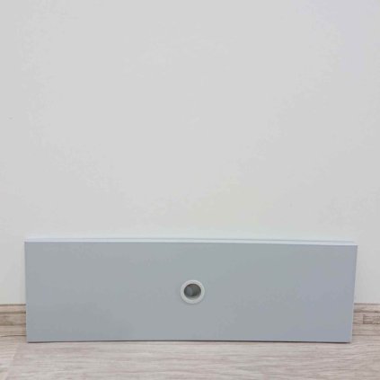 Světle šedé čelo zásuvky 56x17 cm