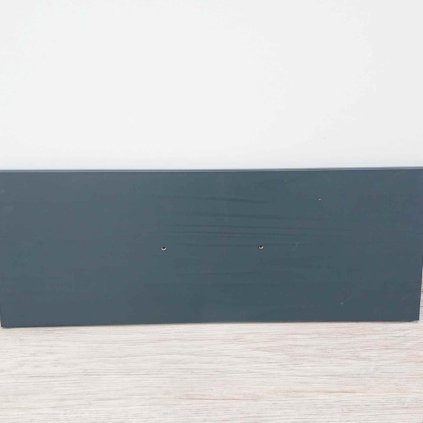 Antracitové dřevěné čelo zásuvky 55 cm