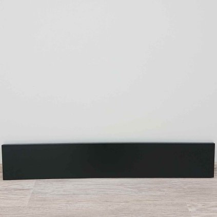 Černé čelo zásuvky 85 cm