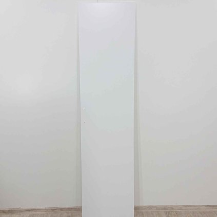 Bílá nábytková dvířka pravá 48x192 cm