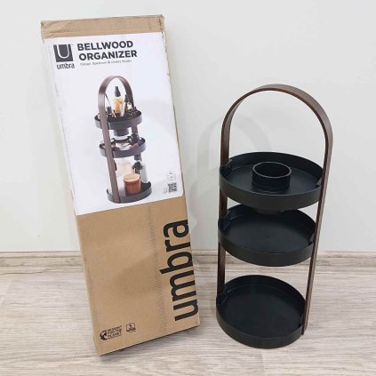 Černý koupelnový organizér Bellwood Umbra
