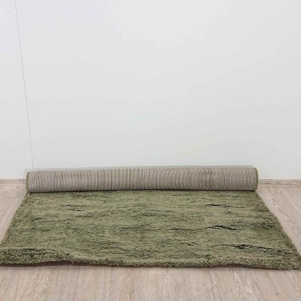 Zelený koberec 160x230 cm Shaggy Teddy Flair Rugs