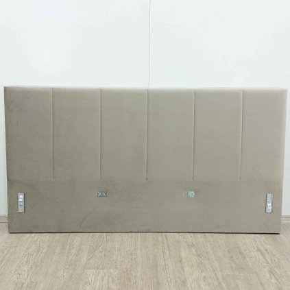 Čelo postele taupe 190x102 cm Bobochic Paris