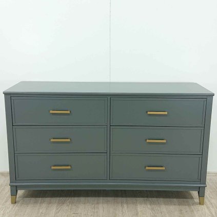 Šedá komoda Westerleigh 144 cm CosmoLiving by Cosmopolitan