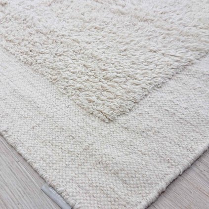 Bílý vlněný koberec Marely 200 x 290 cm Kave Home