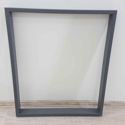 Šedá kovová konstrukce 60x70 cm