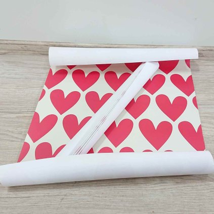 Balicí papíry v sadě Hearts Rex London