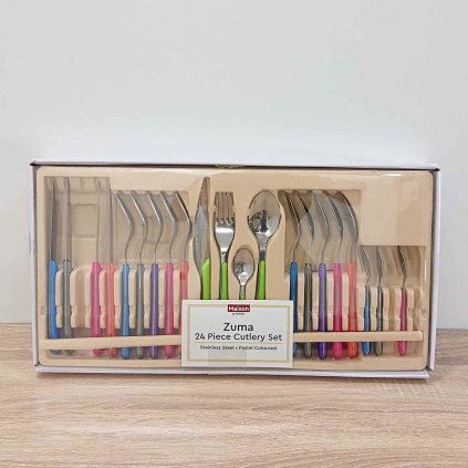 Sada barevných příborů Zuma Premier Housewares