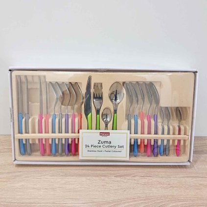 Sada barevných příborů Zuma Premier Housewares