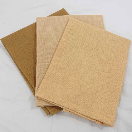 Sada 3 látkových ubrousků s příměsí lnu Beige Really Nice Things